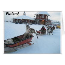 finland-santa-Angie--.jpg Greeting Card