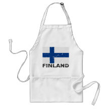 Finland Vintage Flag Apron