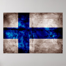 Finnish Flag Print