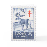 Finnish Reindeer Christmas Card