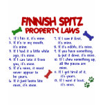 FINNISH SPITZ Property Laws 2 t-shirts