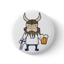 Finnish Viking Button