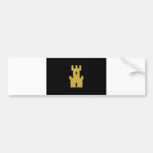 Finnmark flag Norway region Bumper Sticker