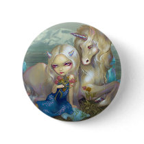 "Fiona and the Unicorn" Button