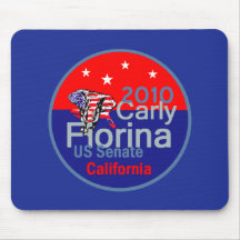 Fiorina 2010 Senator Mousepad