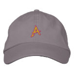 Fire #1 Letter A Embroidered Baseball Caps