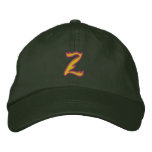 Fire #1 Letter Z Embroidered Hat