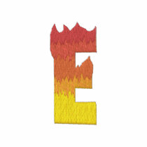 Fire #2 Letter E Polo