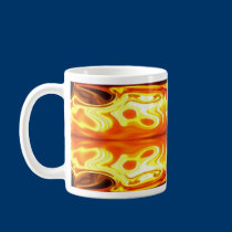 Fire Abstract Coffee Mug mugs