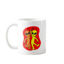 Fire Aliens Mugs