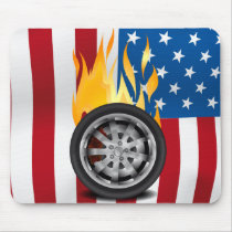Fire, Alloy - USA Mouse Pads