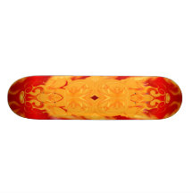 Fire and Ice Skateboard