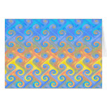 Fire and Sky Greeting Cards