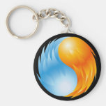 FIRE AND WATER KEYCHAIN