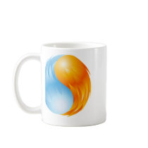 FIRE AND WATER COFFEE MUGS