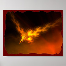 Fire bird Poster