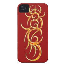 Fire blade iPhone 4/4S ID Barely There iPhone 4 Cover