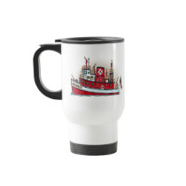 Fire Boat Travel Mug