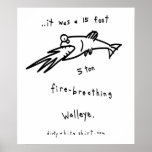 Fire-Breathing Walleyes Posters