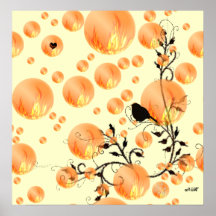 Fire Bubbles! Poster