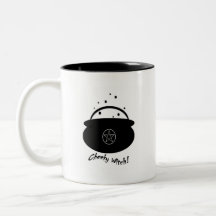 Fire Burn and Cauldron Bubble... Witch's Mug