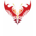 fire butterfly t-shirts