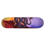 "Fire Cavern" skateboards