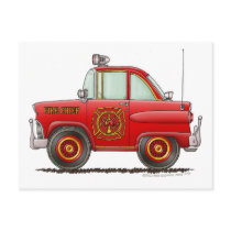 Fire Chief Car Firefighter Fireman