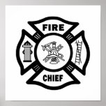 Fire Chief Posters