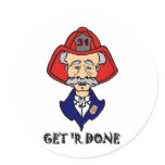 Fire Chief stickers