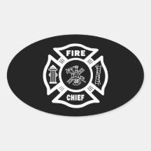 Fire Chief Stickers