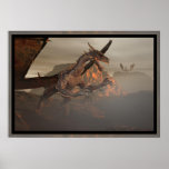 Fire Dragon By Michelle Wilder Print