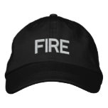 FIRE embroidered hats