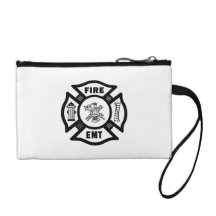 Fire EMT Coin Purse