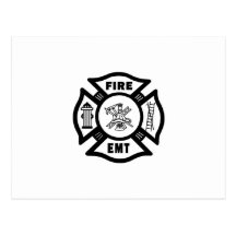 Fire EMT Postcards