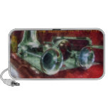 Fire Engine Horns and Bell Notebook Speaker