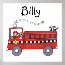 Fire Engine Print