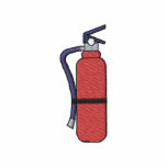 Fire Extinguisher embroidered shirts