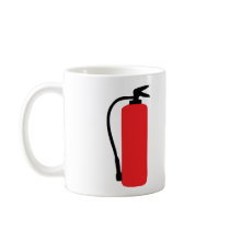 fire extinguisher mug
