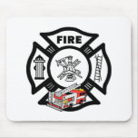 Fire Fighter EMT mousepads