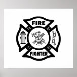 Fire Fighter EMT posters