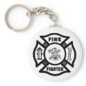 Fire Fighter Maltese keychains