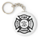 Fire Fighter Maltese keychains