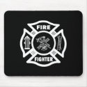 Fire Fighter mousepads
