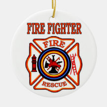 FIRE FIGHTER ORNAMENT