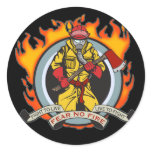 Fire Fighters Fear No Fire stickers