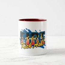 Fire Fighters Kick Ash! Coffee Mug