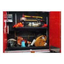 Fire Fighting Supplies Personalized Invitation