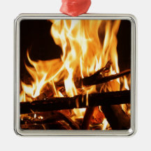 Fire & Flames Ornament