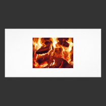 Fire-flames Photo Card photo cards